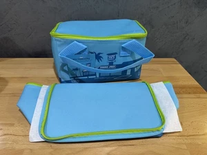 Trader Joes Mini Isoliertasche (blau) Picknick Reise Kühlbox - Bild 1 von 1