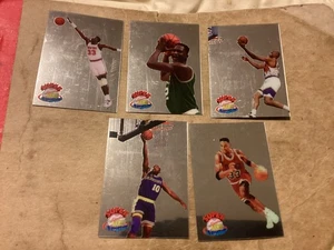 Lot (5) 1995 Signature Rookies SUPER ACRYLIUM 1/10000 -Pippen-Hardaway-Barkley- - Picture 1 of 3