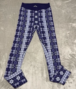 NWT Intimately Free People Leggings Womens XS Winter Leggings Snowflake Cozy - Picture 1 of 12