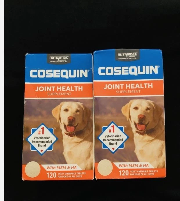 COSEQUIN DS 2x Cosequin Joint Health Supplement For Dogs All Sizes 120 Chewable Tablets MSM
