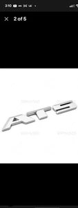 For Cadillac ATS Rear Trunk Decklid Letter Badge Emblem Nameplate Sport Chrome - Bild 1 von 1