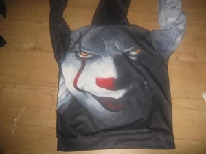 JOKER FACE HOODY HOODIE nylon med used lightly - Foto 1 di 2
