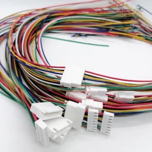 10Pairs Toy JST XH2.54mm 7Pin Male Female Plug 300MM 26AWG Connector Color Cable - Picture 1 of 12