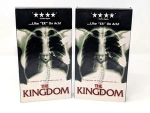 The Kingdom (VHS, 1996) Lars Von Trier 2-Tape Set - Picture 1 of 4