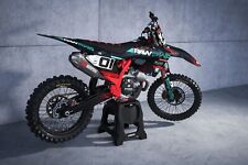 2023-2024 GasGas MC450F RAW PWR OEM Dirt Bike Graphics Kit Motocross Decals