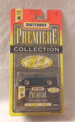 KKar Matchbox - 1995 World Class Premiere 04 - Mitsubishi Spyder - Green - Image 1 of 3