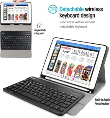ProCase Ipad 9.7" Keyboard Case with Pencil Holder 2018 2017 (6th / 5thGen) - Image 1 of 4