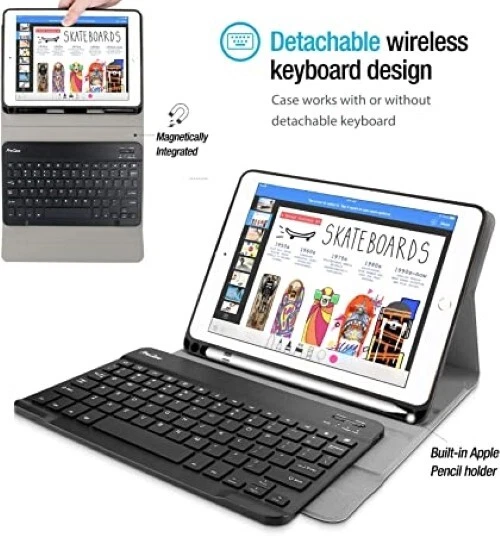 ProCase Ipad 9.7" Keyboard Case with Pencil Holder 2018 2017 (6th / 5thGen) - Image 1 of 4