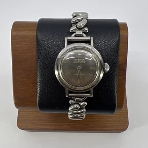 Vintage Eterna Automatic waterproof Wristwatch Swiss Made working 25mm - Picture 1 of 5