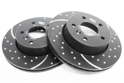 Land Rover Range Rover P38 95-02 EBC Performance Front Brake Discs DA4147 New - Image 1 of 2