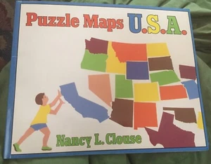 Puzzle Maps U. S. A. (An Owlet Book) by Nancy L. Clouse : Free Shipping! - Imagen 1 de 1