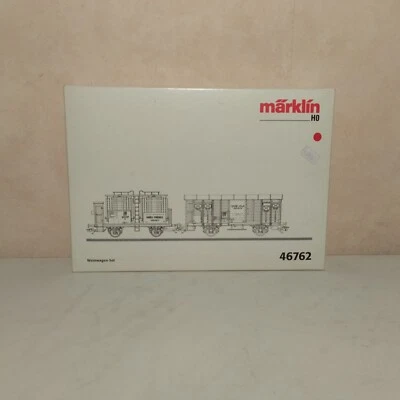 Märklin HO 46762 – Confezione carri cisterna per vino, Box pari al nuovo - Immagine 1 di 2