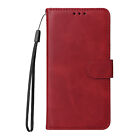 Phone Case Cover For Oppo A17 A58 Retro Solid Color Pu Leather Flip Wallet Stand