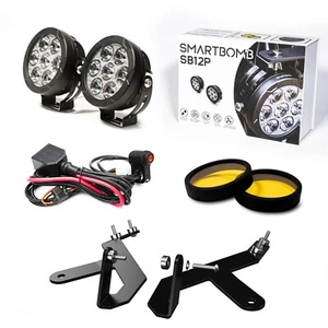 Faretti LED 120W + Staffa KTM 1290 Adventure R/S 21-22 + Cablaggio sottochiave - Imagen 1 de 24