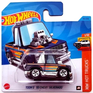 HOT WHEELS HKK57 TOON'D '83 CHEVY SILVERADO 2023 (HW HOT TRUCKS) 1/10 93/250 - Picture 1 of 1