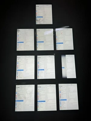 Lot of 10 UNLOCKED Apple iPad Air 2 A1566 BROKEN SCREENS read description #1 - Image 1 of 4