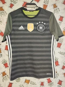 Adidas Deutschland 2016 2017 Auswärts Fußball Trikot Kinder Größe 164cm - Bild 1 von 7