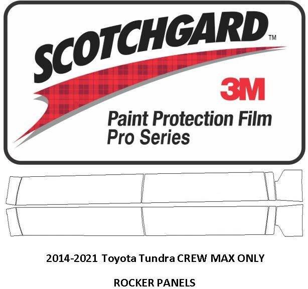 Protección de pintura 3M Scotchgard Pro Shield Toyota Tundra 2014-2021 paneles basculantes Foto 1 de 3