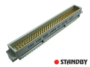 1pc Male straight 96 pin type C DIN41612, 10 8457 096 001 001 ELCO / AVX - Imagen 1 de 2