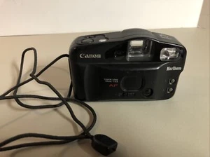 NICE Canon Sure Shot Owl Marlboro 35mm Auto Focus Point Shoot Film Camera TESTED - Picture 1 of 6