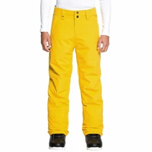 QUIKSILVER Youth ESTATE Snow Pants - SULPHUR - Size L/12 - NWT - Picture 1 of 3