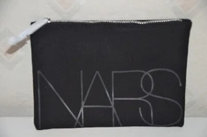 NARS Official Black Cosmetic Pouch Brand New with tissue wrapped zipper pull - Picture 1 of 2