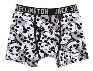 Nightmare Before Christmas Jack Skellington Pattern Men's Boxer/Briefs New - Picture 1 of 1