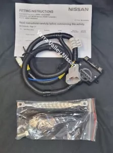 GENUINE NISSAN NAVARA D23 np300 TOWBAR WIRING LOOM KIT - Picture 1 of 2