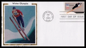 US FDC # 1797 15c Olympics, Ski Jump Colorano 1980, 9J571 - Picture 1 of 1