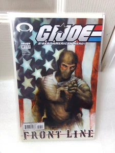 GI Joe Comic Book FRONT LINE 17 IMAGE Vtg 17 ARAH A REAL AMERICAN HERO - Picture 1 of 5