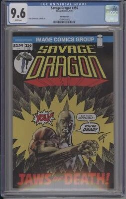 SAVAGE DRAGON #256 - CGC 9.6 - ERIC LARSEN RETRO 70'S VARIANT - IMAGE - 2021 - Image 1 of 2