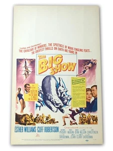 "The Big Show" 1961 Original Filmplakat Erstausgabe 14x22 Williams - Bild 1 von 3