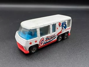Vintage Hot Wheels GMC Motor Home White Blackwalls Scene Machines Decent Shape! - Picture 1 of 4