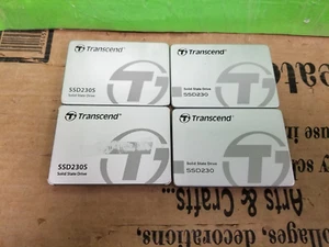 (4) MIX MODELS OF Transcend 128GB SSD Solid State Drive SSD230S/SSD230 #J2019 - Picture 1 of 5