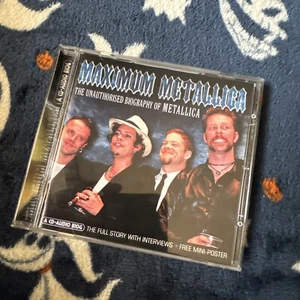 Metallica - Maximum Metallica -CD- Biography Rare Interviews Story Of Metallica - Picture 1 of 3