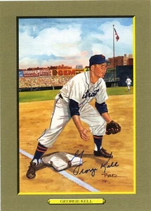 GEORGE KELL DETROIT TIGERS LIMITED ED AUTOGRAPHED PEREZ STEELE GREAT MOMENTS - Picture 1 of 1