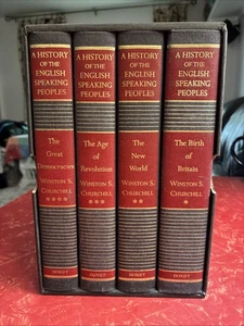 Eine Geschichte der englischsprachigen Völker von Winston S. Churchill Box 4er Set - Bild 1 von 13