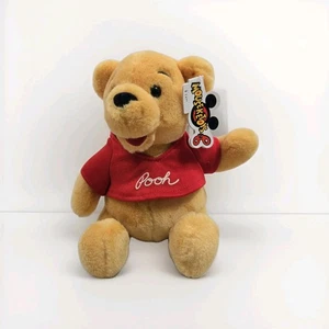 Vtg Mouseketoys Winnie the Pooh Plush 9” Bear Disneyland Walt Disney World 80’s - Picture 1 of 6