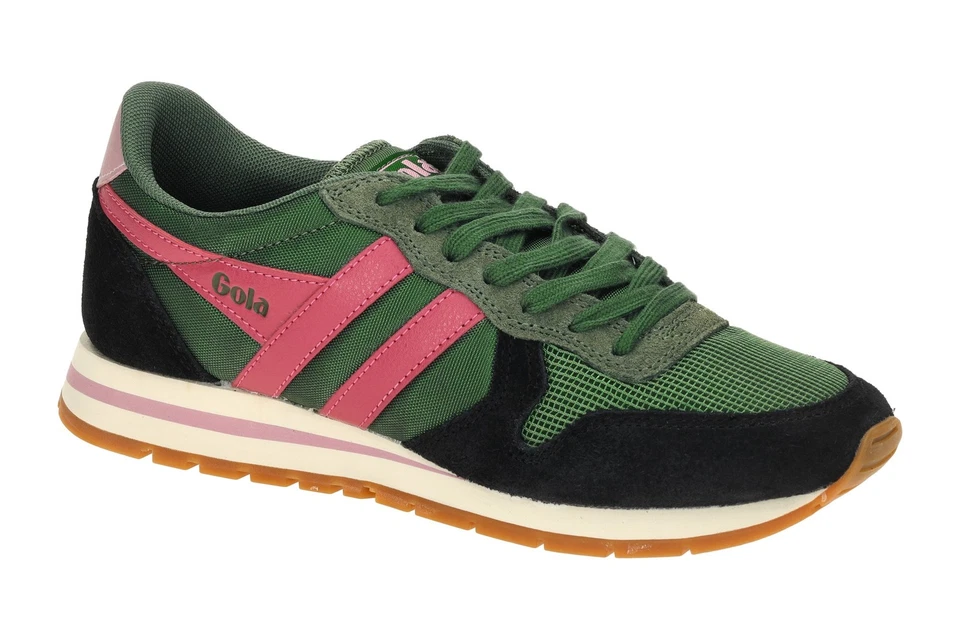 Gola Schuhe DAYTONA grün Damenschuhe Halbschuhe CLA592NA NEU