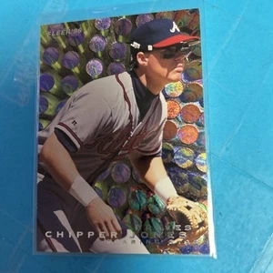 1996 Fleer Update #5 Chipper Jones Soaring Stars - Bild 1 von 6