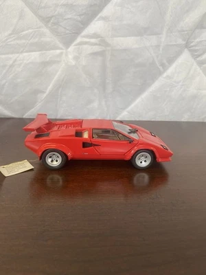 1985 Lamborghini Countach 500S красный Franklin новый с сертификатом подлинности 5000 в США B11NK22 - Изображение 1 из 3