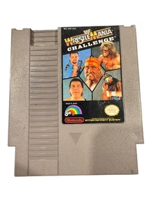 WWF WrestleMania Challenge NES Nintendo Videogioco Wrestling Classic - Foto 1 di 3