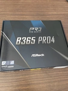Carte mère ASRock B365M PRO4 Intel B365 LGA 1151 DDR4 M-ATX M.2 HDMI USB scellée - Photo 1/5