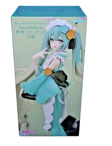 Hatsune Miku Exceed Creative Figure A Green Tea Parfait peppermint Version Furyu - Picture 1 of 7