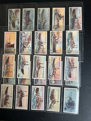 FULL SET - WILLS '' THE WORLD'S DREADNOUGHTS 1910'' VG++ - Image 1 of 4