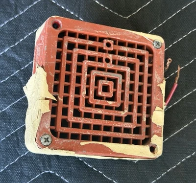 FCI Fire Control Instruments HP Fire Alarm Horn 12VDC USED - Image 1 of 3