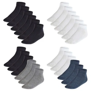 FALKE Kids Sneaker Socks, 6 Pack - Happy, Short Socks, Solid Color - Picture 1 of 9