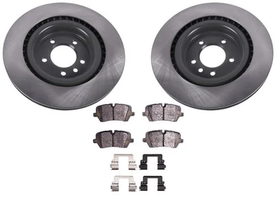 For Land Rover Discovery 2017 2020 2024 Rear Disc Brake Rotors Disc Brake Pads - Image 1 of 4