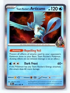 Team Rocket's Articuno Holo 051/182 Destined Rivals - Bild 1 von 2