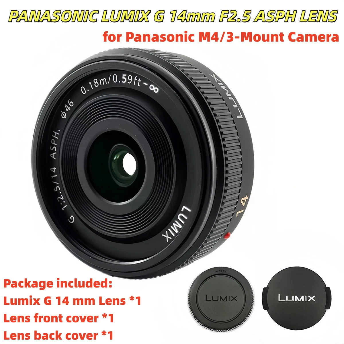 Panasonic 14mm f/2.5 Camera Lenses for sale - eBay